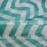 Chevron Printed Fashionable Young Girl Tube Blended Cotton Polyester Infinity Scarf Quality Choice thumbnail-3