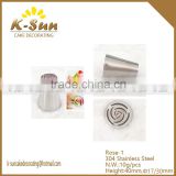 K-sun seamless Russia Rose Pastry Nozzles Tip cake Modeling Decorating Tools Best Selling