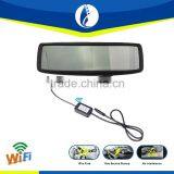 4.3inch Non Interference Touch Panel Wifi Car Dvr Bluetooth Mirror With Gps Reversing Camera