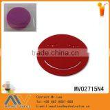 RED COLOR COFFEE CUP MAT, SILICONE TEA CUP MAT thumbnail-3