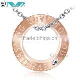 Mens Jewelry Stainless Steel Ring Pendant for Women thumbnail-2