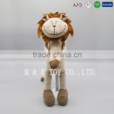 New Design OEM Standing Sunflower Lion Soft Toy for Gifts