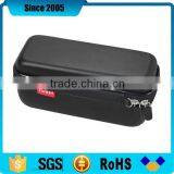 Black pu Leather Waterproof Eva Shaver Zipper Case