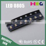 High Bright 1.1T Sanan Chip 25mA 0805 Blue Smd Led Speicification thumbnail-6