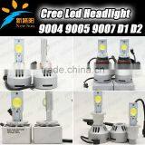 Highest Lumens 6400LM Car Led h4 High Low c Ree Led Headlight Bulbs thumbnail-1