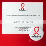 OEM Tin Button Badge Set , Round Shape 38mm Metal Button Badge Pack