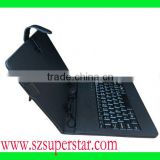 leather case with keyboard for 10 inch tablet pc keyboard for univeral tablet pc