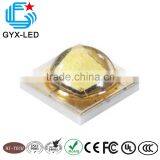 3.45*3.45*1.95mm 1-3w 2.8-3.4v 120 Degrees UV SMD LED