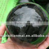 Wholesale Hot Sale Rare Natural Black Clear Quartz Sphere Obsidian Crystal Ball thumbnail-1