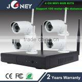 Cheap and Hot Sell Network 720P 4ch Wifi Nvr Kit With 4 Channel Wireless Nvr Kit