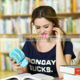 Couple Fan Rotate Foldable Double Fans Heads Handheld Rechargeable Portable Mini Usb Fan thumbnail-1
