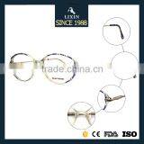 Super Light Street Fashion Acetate Reading Glasses Blue Orange Patchwork Acetate SM510 thumbnail-4