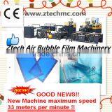 High Speed 1250mm Ztech Used Widely PE Air Bubble Film Making Machinery From China thumbnail-1