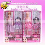 11.5" Solid Body Pretty Bendable Doll Play Set 2 Models thumbnail-1