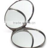 Round Double Magnifier Pocket Cosmetic Mirror for Women thumbnail-2