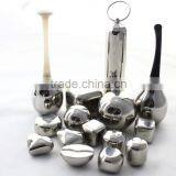 Hot Sell Stainless Steel Reusable Ice Cubes With Tongs thumbnail-6