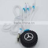 3 in 1 Multi Cartoon Character Led Micro Usb Cable for All Smartphone thumbnail-6