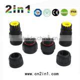 SQ19-4P IP68 Soldering Electric Cable Wire Waterproof Connector thumbnail-4