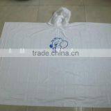 One Position Printed Disposible Rain Poncho thumbnail-5