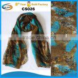 New Style Polyester Printed Voile Scarf thumbnail-1