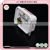 White Plastic PP Butter Packing Container