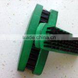 Wholesale Green Color Maple Wooden Made Shoes Brush thumbnail-5