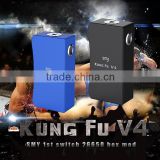 2015 Hot selling electronic cigarettes on ebay china website smy50 tc temp control box/ smy imod ecig/ kungfu v4 26650 mech mod