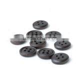 4 Holes Black Wooden Buttons thumbnail-3
