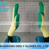 Natural Latex Palm Coated Wrinkle Gloves/industrial Gloves thumbnail-4