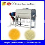 Professional horizontal poultry feed mixer with ISO certification