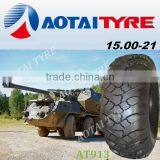 1500-21 1500x21 Gerent Military Truck Tires With Cross-country Pattern thumbnail-1