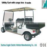 Electric Utility Golf Cart With Cargo Box, CE Approved, EG2048H