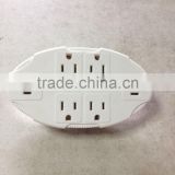 H20018 3-Outlet Multipliers socket with USB