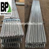 Outdoor Perforated Traffic Steel U Shaped Posts for Safety Control