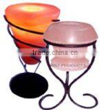 Rock Salt Tealight Holder, Salt Candle Holder thumbnail-1