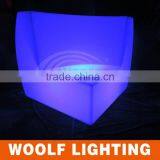 Leisure Nightclub Illuminated Plastic LED Sofa Corner thumbnail-3