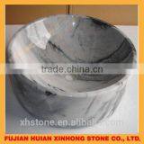 Natural Stone Yellow Jade Marble Basin for Decoration thumbnail-5