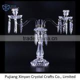 China Manufacturer OEM Quality Crystal Candlestick Holder on Sale thumbnail-1