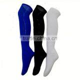 Hot Sale Breathable Plain Knee High Socks