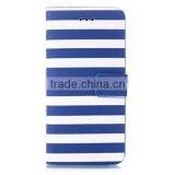 Stripe Flip Wallet Leather Case, Smart Phone Leather Case for IPhone6 thumbnail-3