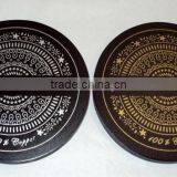 Customized Cheap Wooden Tea Cup Coaster, Tea Placement Cup Mat Coaster, Handmade Mule Mug Coaster, Custom MDF Wood Coaster thumbnail-4