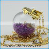Hollow Decorative Clear Glass Ball for Making Diy Jewelry thumbnail-1