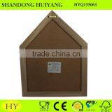 Cheap House Shaped Wall Mounted Wooden Blackboard With Frame thumbnail-2