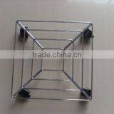 HIGH QUALITY Home Removable Metal Flower Shelf Plant Trolley Wheel Flower Shelf thumbnail-4