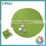 Lovely Hot SALE Hats Beanie Handmade Crochet Hats For Sale Green Frog Knitting Hats For Newborns thumbnail-1