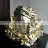 FRP Gold Frog Statue thumbnail-6