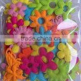 Express Hot Sale New Products Handmade Eco Friendly Fabric Decoration Die Cut Felt Flower Shapes Made in China thumbnail-5
