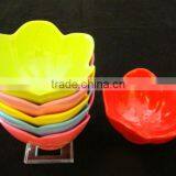 Flower Shaped Melamine Salad Bowl thumbnail-2