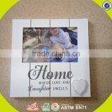 2017 Wholesale White Simple Lovely Wooden Picture Photo Frame W09A052 thumbnail-4