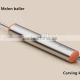 Multifunction Fruit Salad Tool , Melon Baller & Carving Knife thumbnail-2